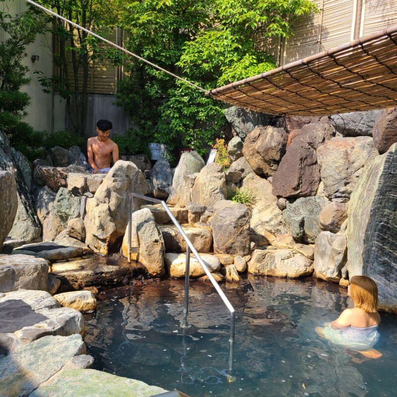 京都 桂温泉「仁左衛門の湯」プライベート貸切朝風呂体験