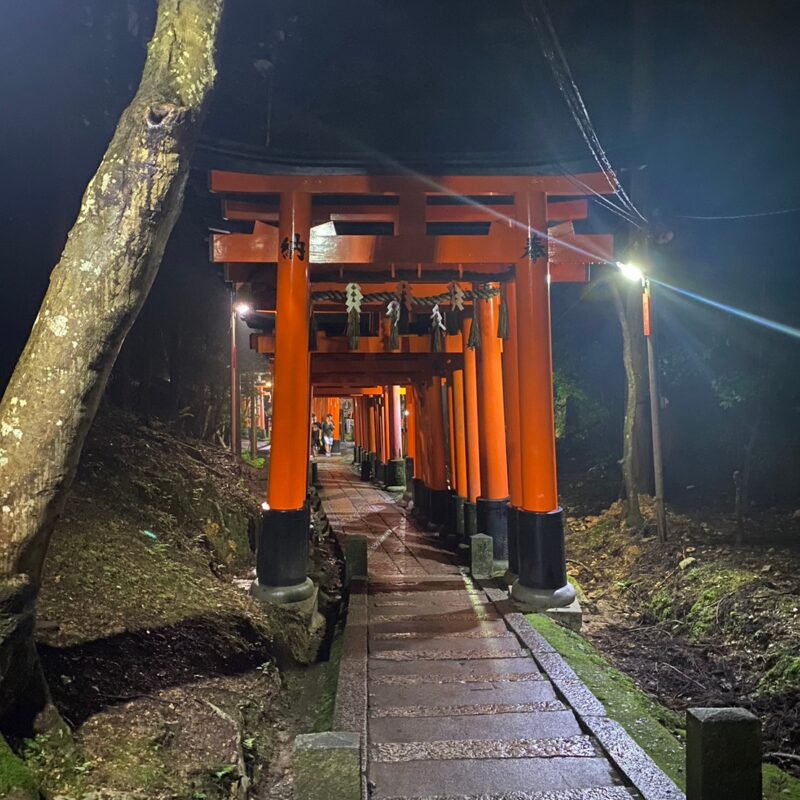 Complete Fushimi Inari Taisha Night Tour: The world of Mount Inari with "breathtaking views, mysteries and grandeur"