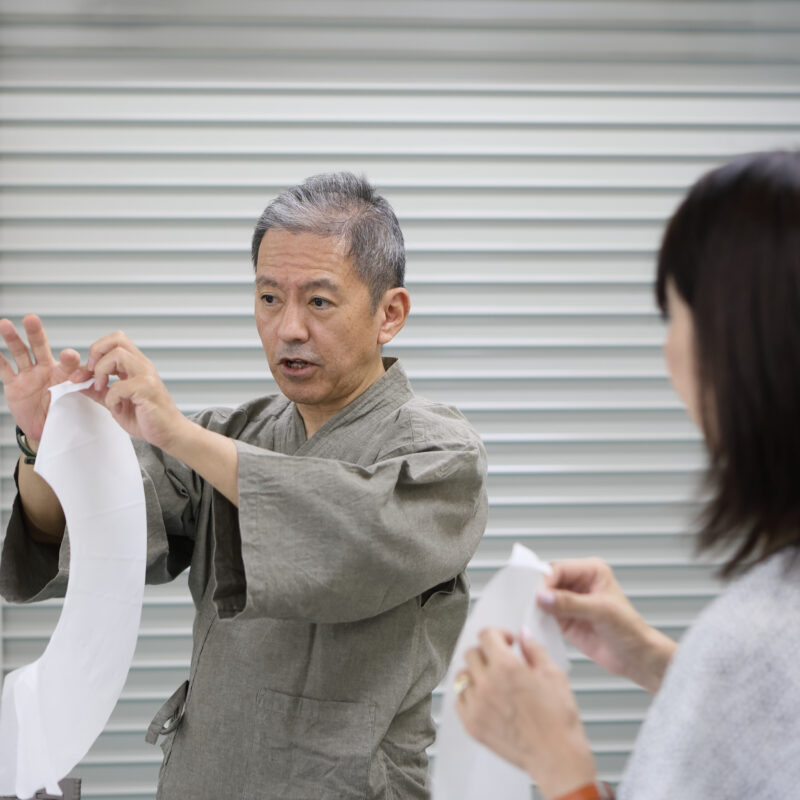 日本で2社しか作れない京扇子　「創扇あおぎ」オリジナル制作体験