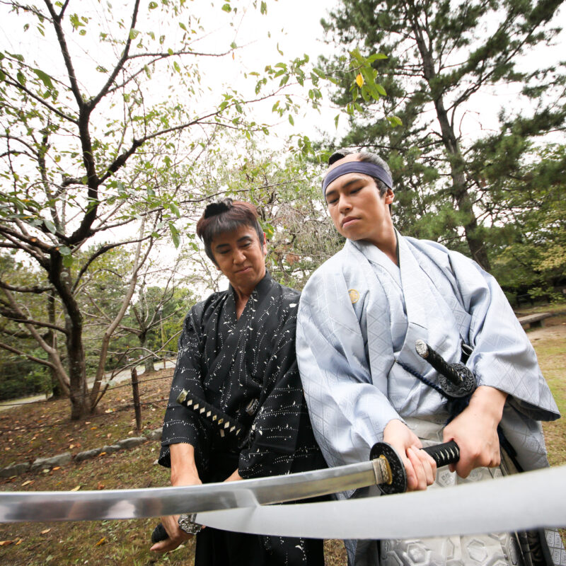 「侍、只今見参！」 撮影・観光のお供にどこでも出張侍！