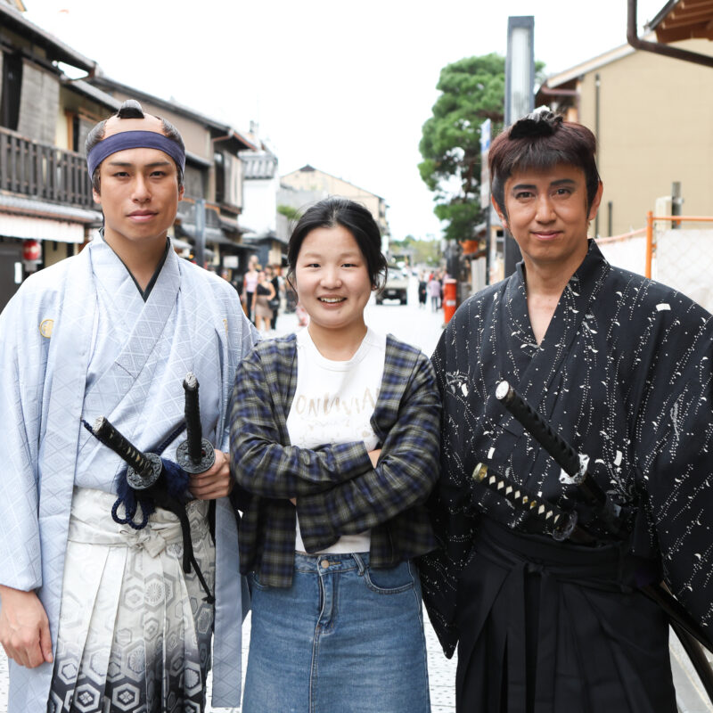 「侍、只今見参！」 撮影・観光のお供にどこでも出張侍！