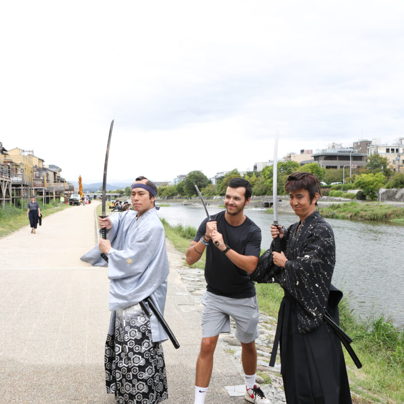 「侍、只今見参！」 撮影・観光のお供にどこでも出張侍！