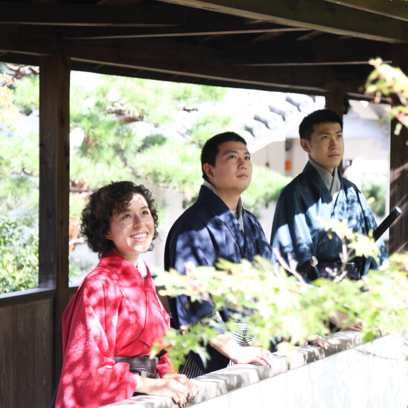 織田信長の一番の定宿「妙覚寺」での本で唯一の体験　プロ殺陣師が教えるチャンバラ体験