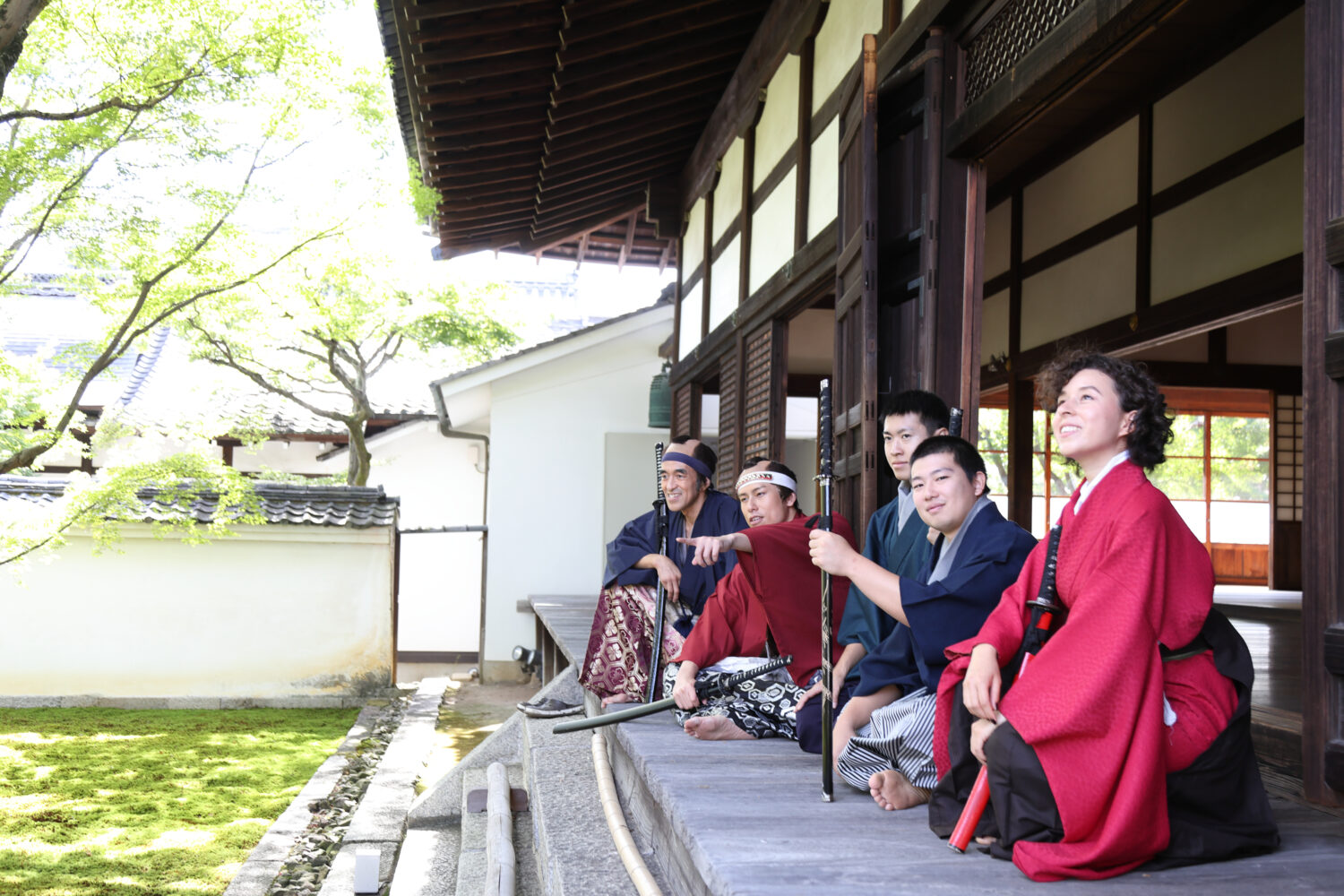 織田信長の一番の定宿「妙覚寺」での本で唯一の体験　プロ殺陣師が教えるチャンバラ体験