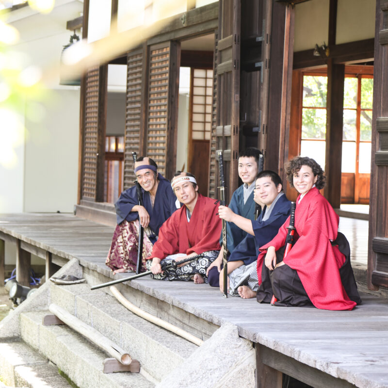 織田信長の一番の定宿「妙覚寺」での本で唯一の体験　プロ殺陣師が教えるチャンバラ体験