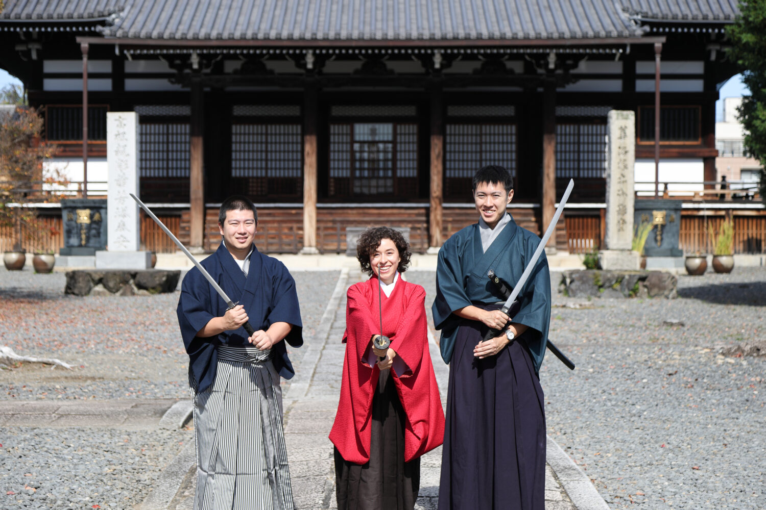 織田信長の一番の定宿「妙覚寺」での本で唯一の体験　プロ殺陣師が教えるチャンバラ体験