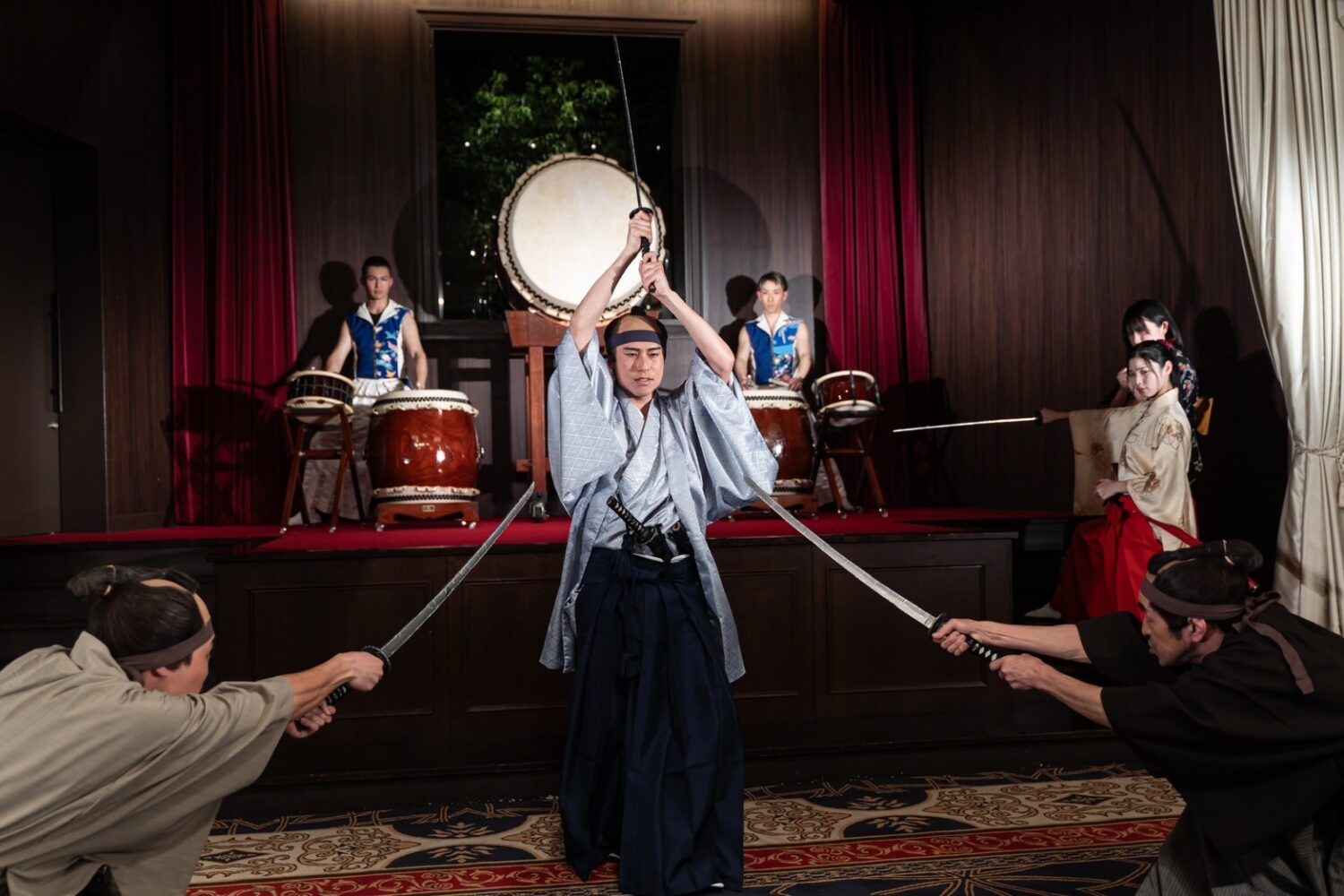 Samurai Sword Fighting Show & Samurai Experience by a Period Drama Actors