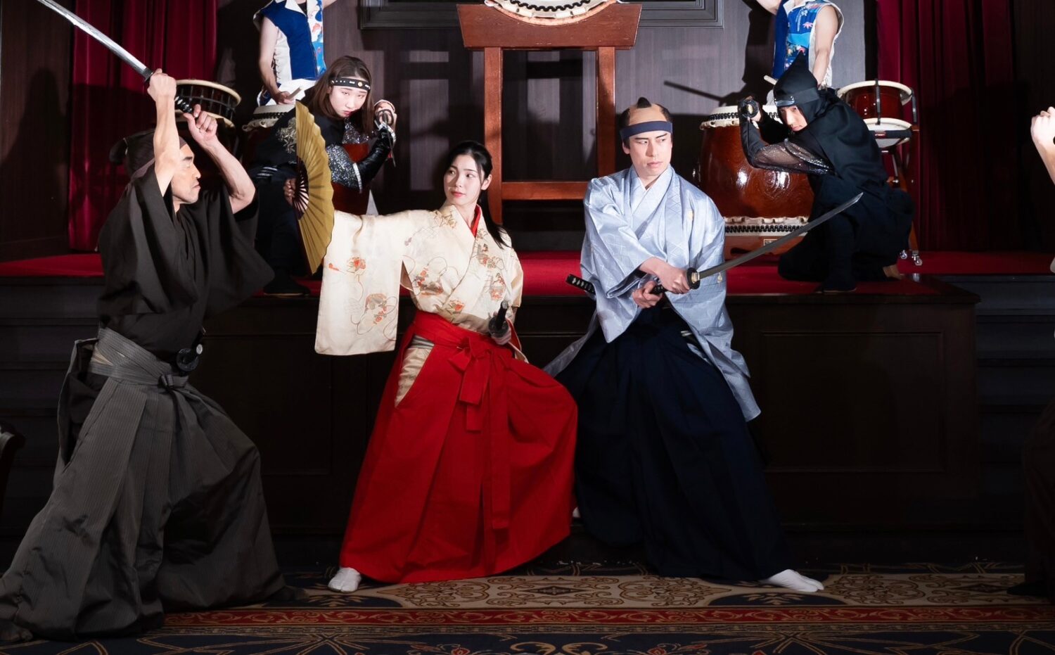 Samurai Sword Fighting Show & Samurai Experience by a Period Drama Actors