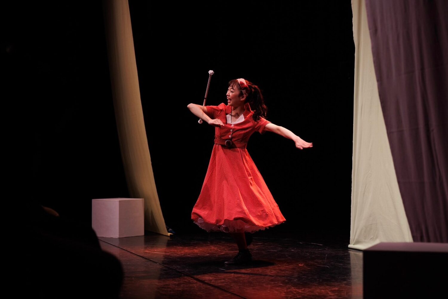 No. 1 baton twirler in Japan! A performance by Rika Ando, ​​a baton twirler who has won national championships