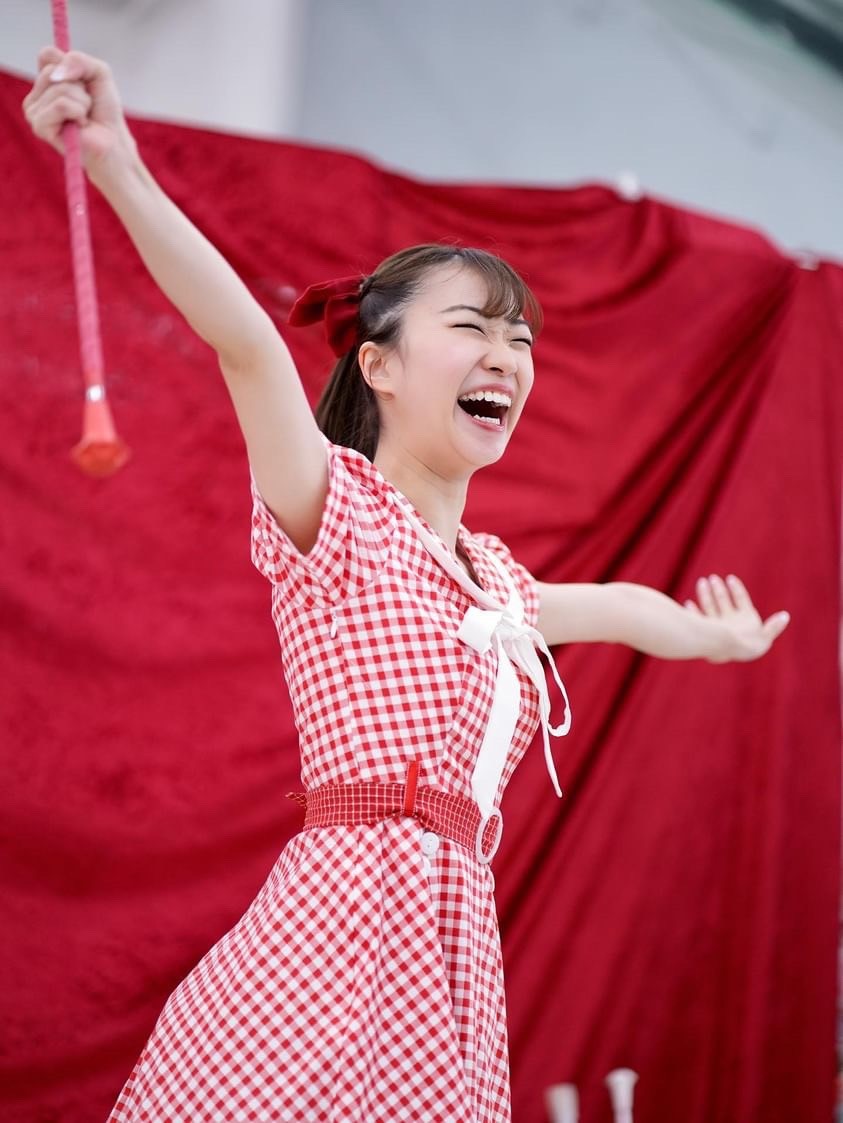 No. 1 baton twirler in Japan! A performance by Rika Ando, ​​a baton twirler who has won national championships