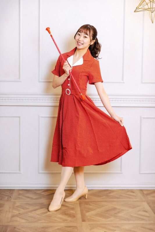 No. 1 baton twirler in Japan! A performance by Rika Ando, ​​a baton twirler who has won national championships