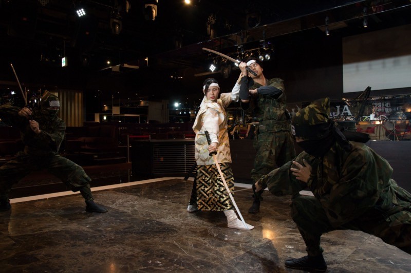Samurai Sword Fighting Show & Samurai Experience by a Period Drama Actors